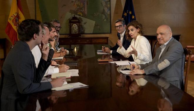 Sumar carrega contra el PSOE després de la reunió de la coalició: «No són conscients de la gravetat, per arribar al 2027 s’han de moure»