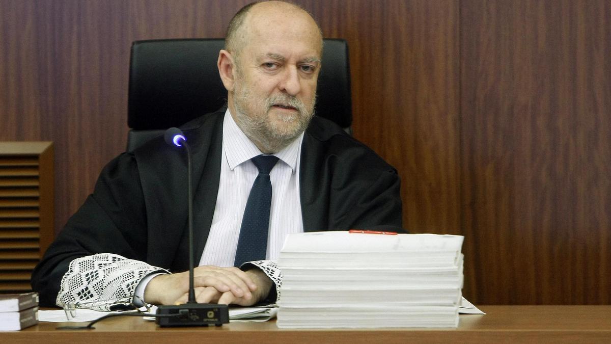 Imagen de archivo del presidente de la Audiencia Provincial de Zaragoza, el magistrado Alfonso Ballestín.