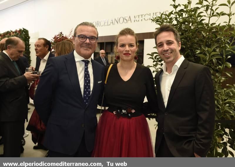 Fiesta de inauguración de la nueva tienda de Porcelanosa en Castellón