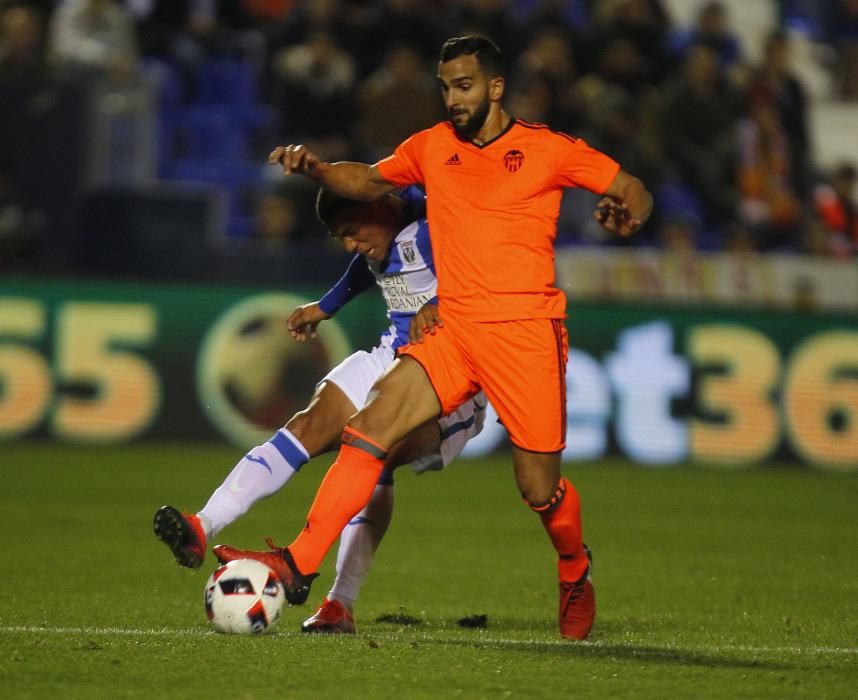 Las mejores imágenes del Leganés - Valencia CF