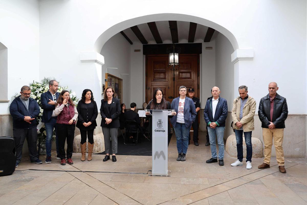 Lectura ed manifiesto en Catarroja.