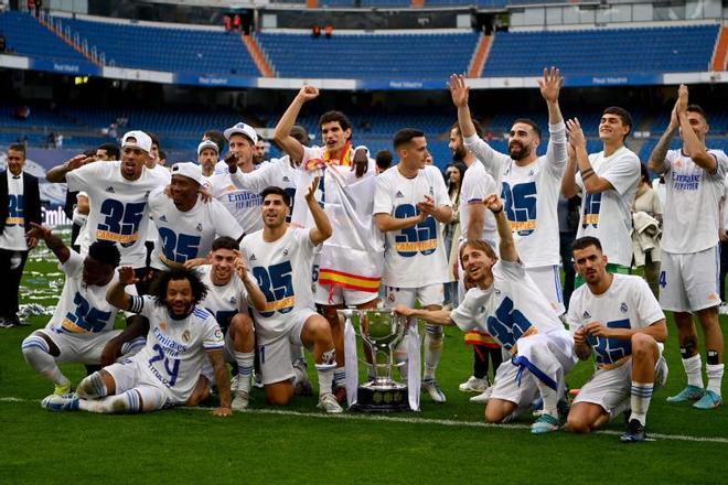 Todas las imágenes de la celebración del Real Madrid