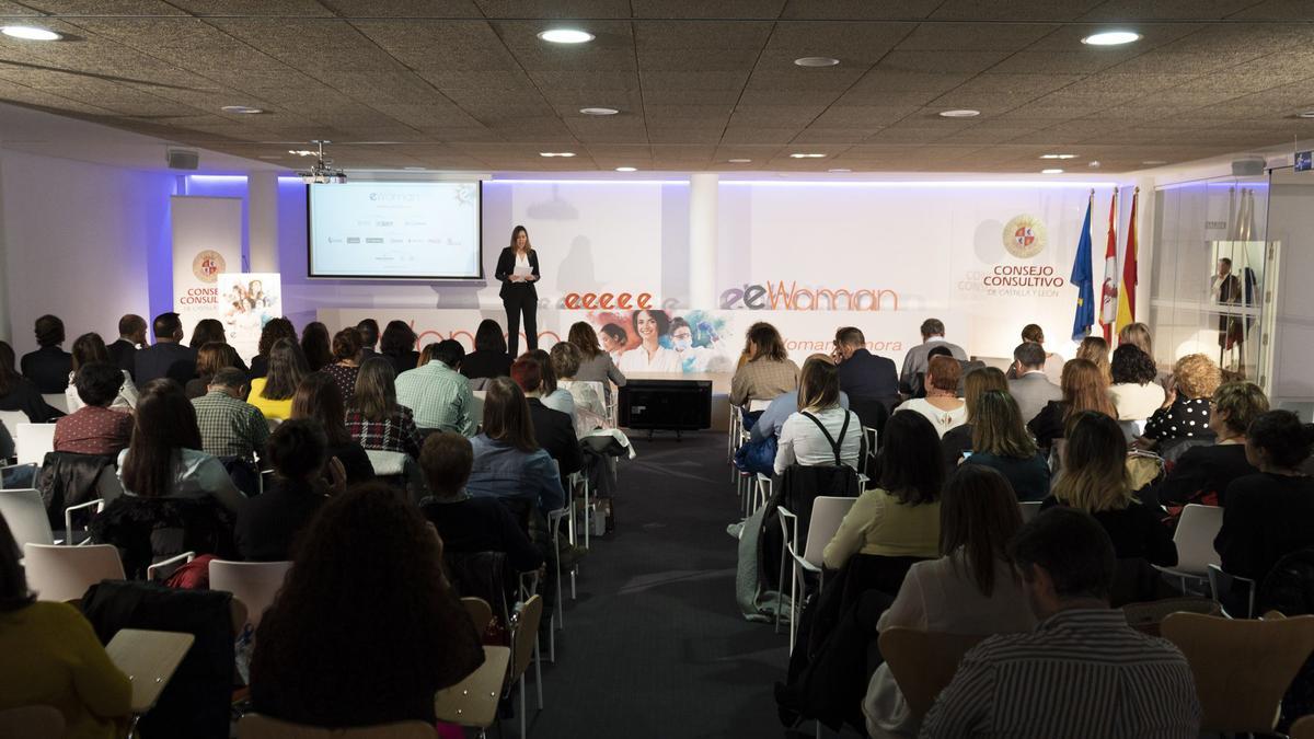 Evento eWoman Zamora durante una edición anterior.