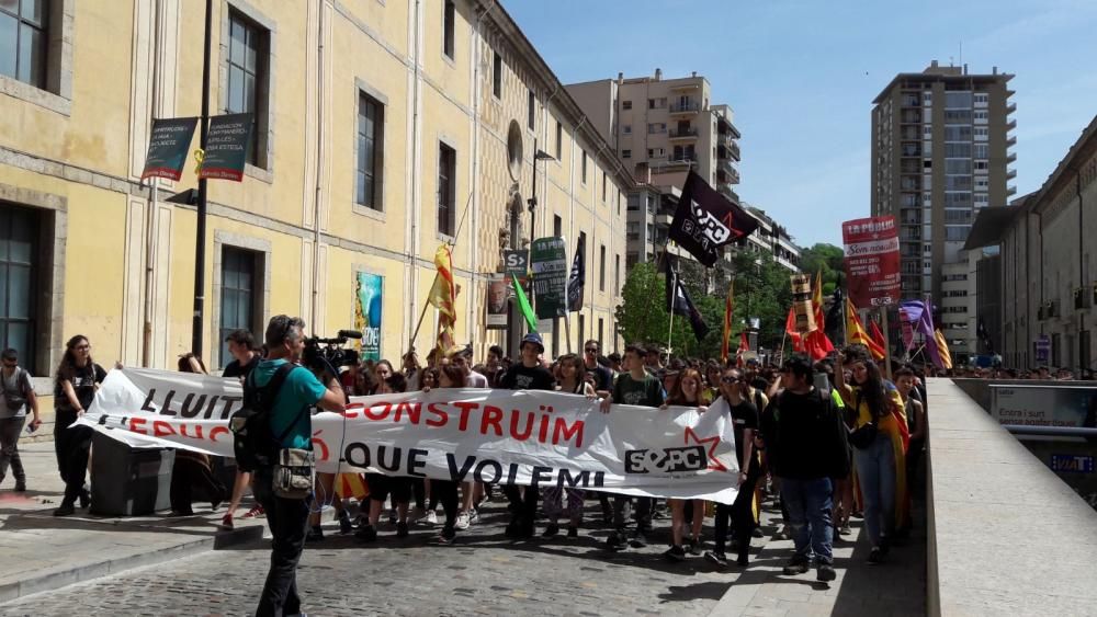 Vaga d'estudiants a Girona