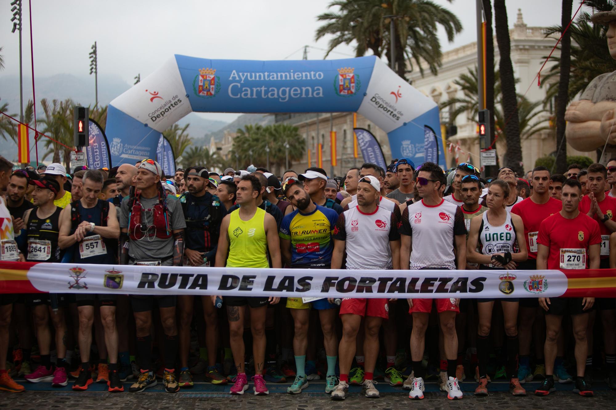 Ambiente previo a la salida de la Ruta de las Fortalezas