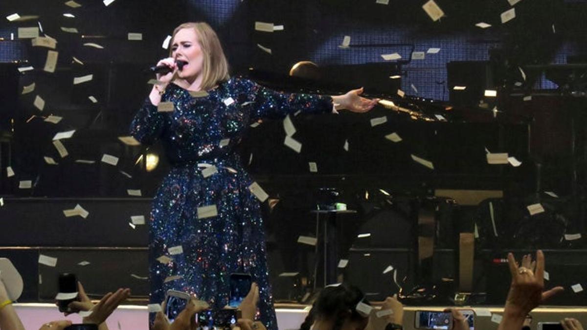 Adele en concierto