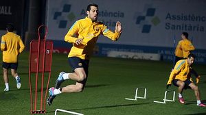 El jugador blaugrana adverteix de les dificultats amb què toparà el Barça al Bernabéu.