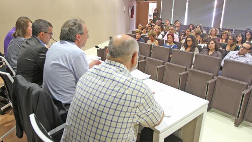 Reunión del conseller balear de Educación con los directores de centros.