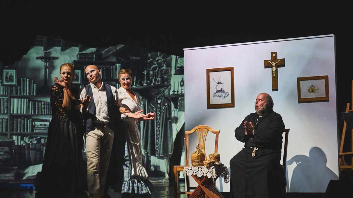 Estreno del musical 'Víctor' en Jameos del Agua, en Lanzarote