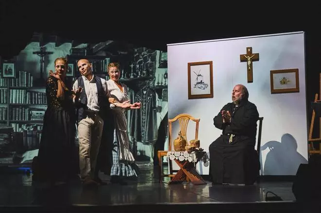 Estreno del musical 'Víctor' en Jameos del Agua, en Lanzarote
