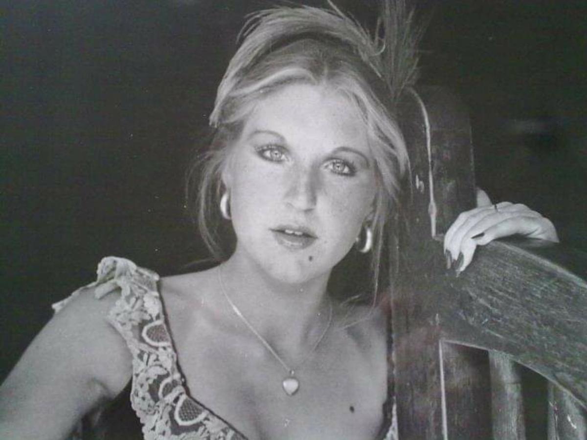 Lotta Karlefeldt en el rodaje de 'Por la senda más dura'.