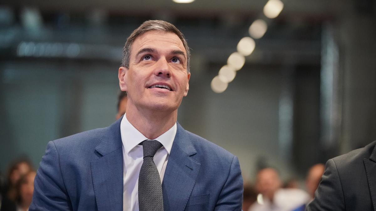 El presidente del Gobierno, Pedro Sánchez