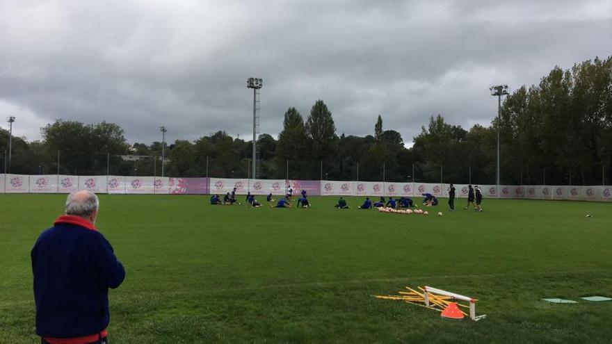 Entrenamiento del Real Oviedo