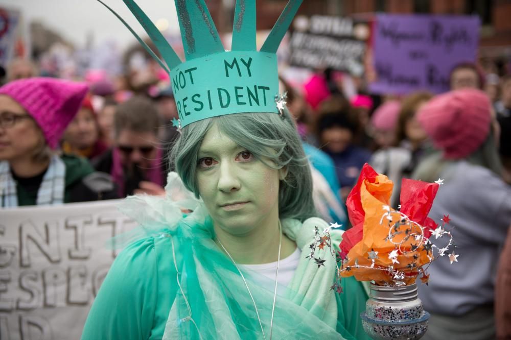 ''Marcha de las Mujeres'' contra Trump en Washington