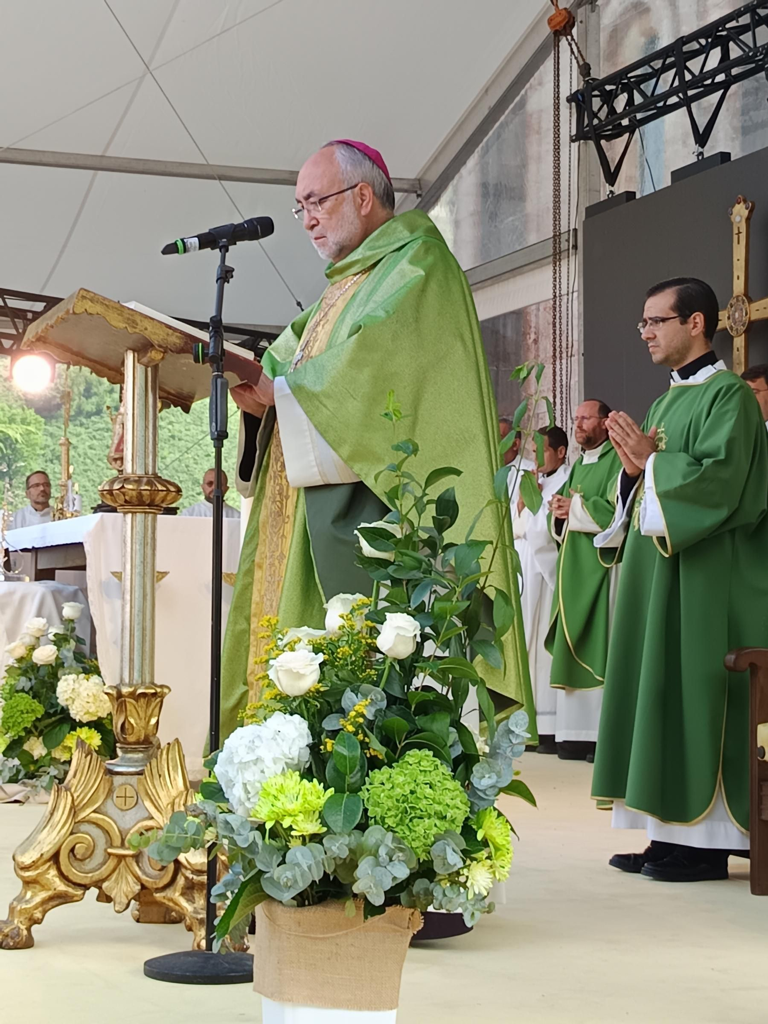 Jornada Eucarística Mariana en Covadonga