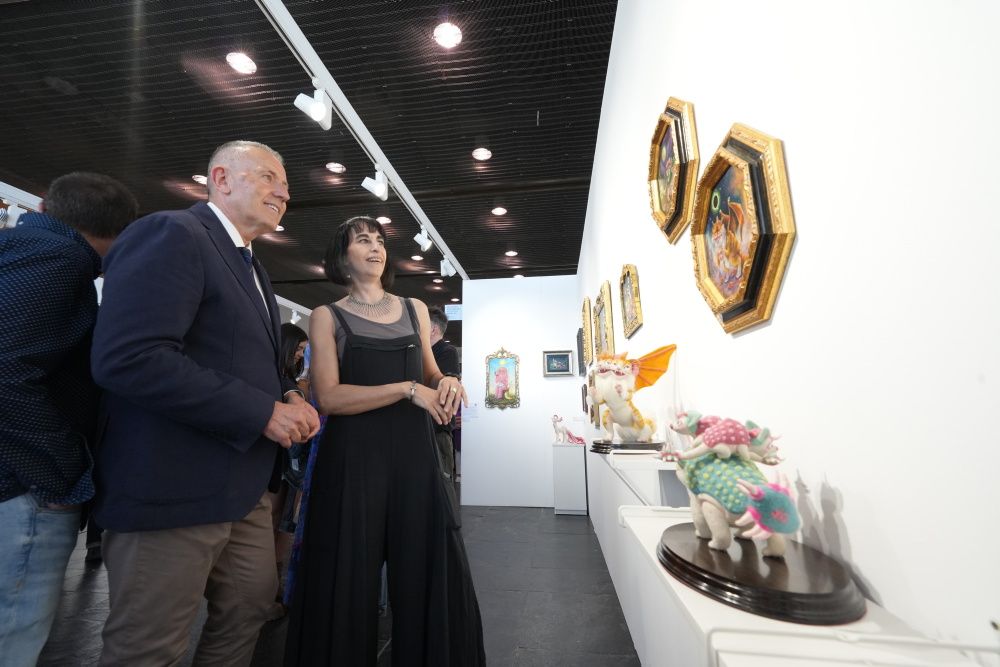 Las mejores imágenes de la inauguración de la Feria de Arte Contemporáneo MARTE en Castelló