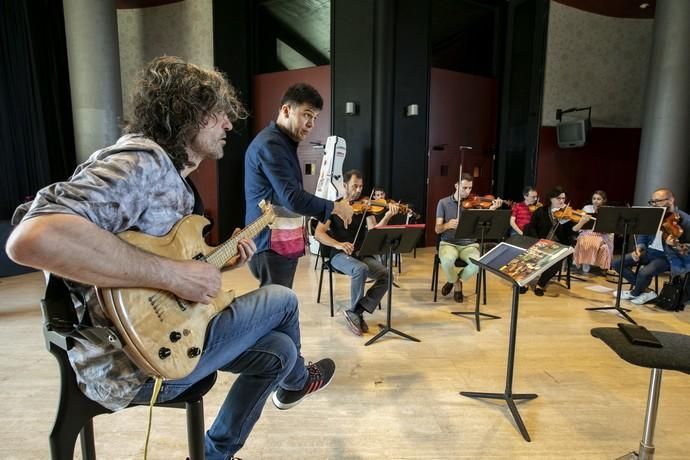 16.04.19. Las Palmas de Gran Canaria. Ensayo del espectáculo Bach Rock, con Iñaki Antón. Auditorio Alfredo Kraus . Foto Quique Curbelo  | 16/04/2019 | Fotógrafo: Quique Curbelo