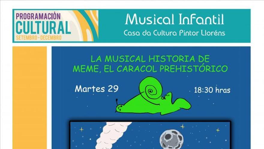 La musical historia de Meme, el caracol prehistórico
