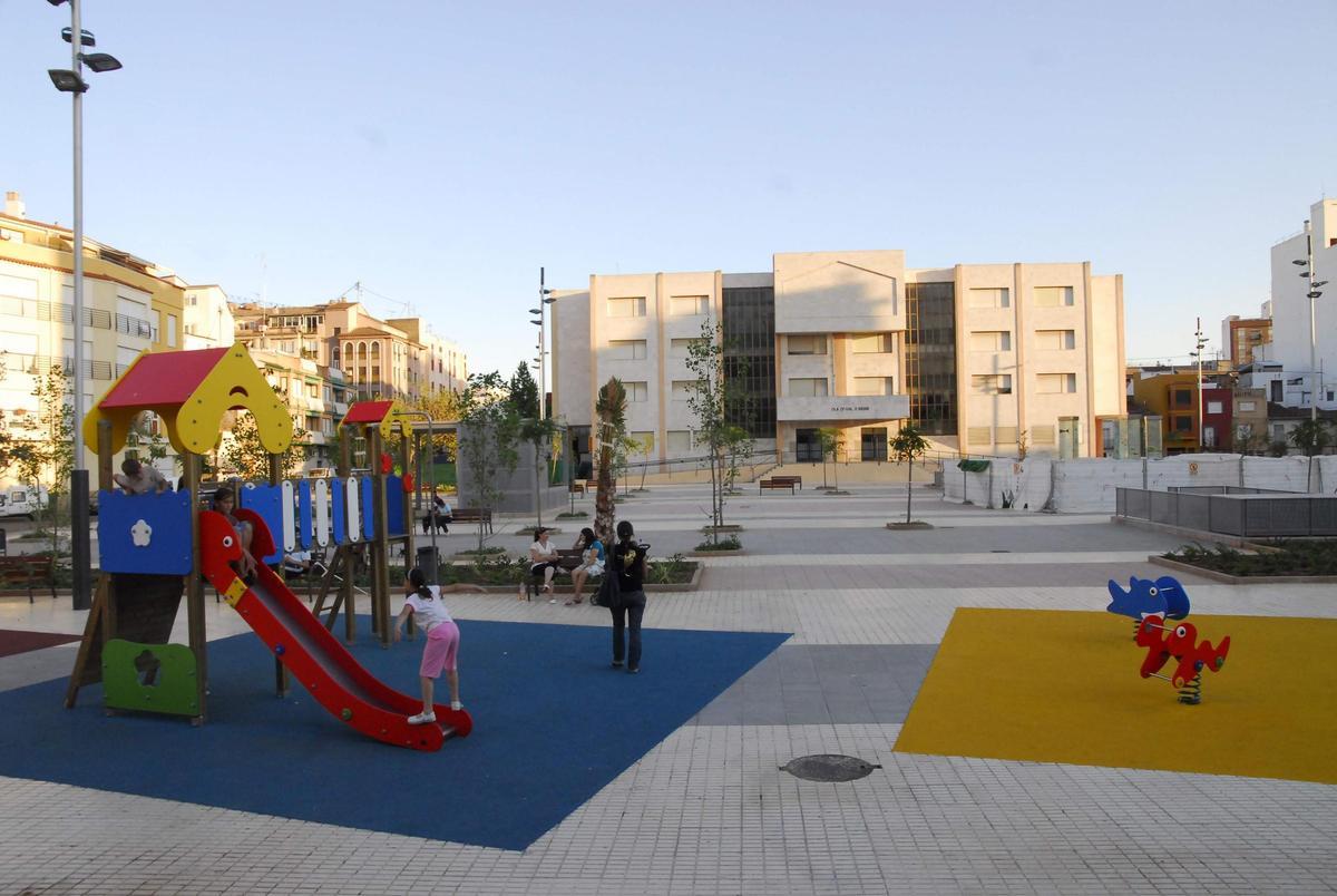 Imagen de archivo de la plaza Illes Columbretes.