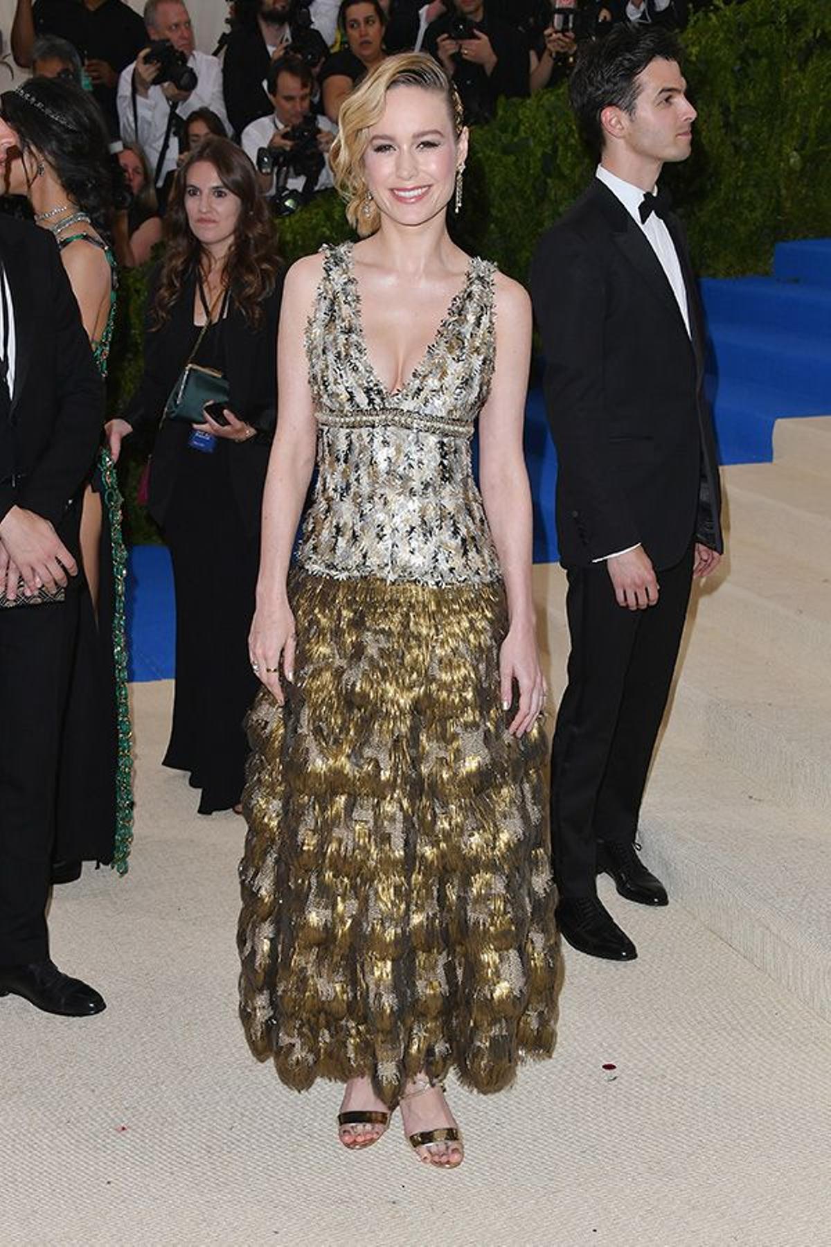 Brie Larson en la Gala Met