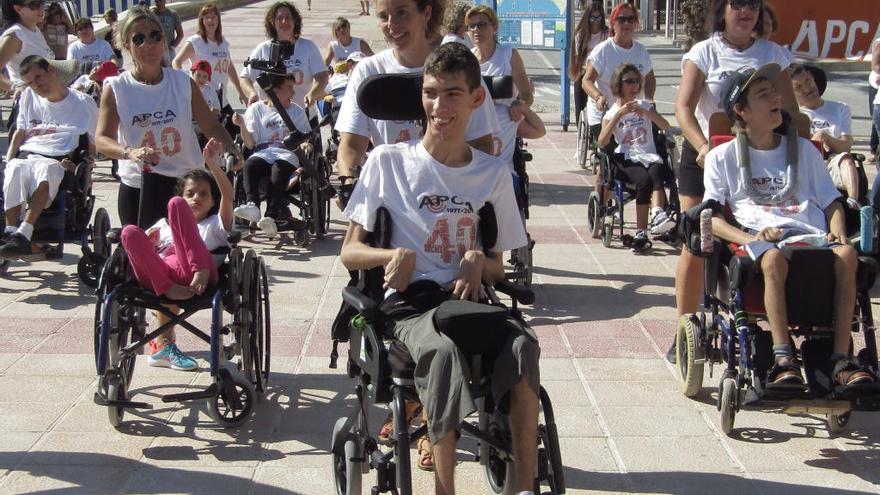 Un flashmob para celebrar el Día Mundial de la Parálisis Cerebral