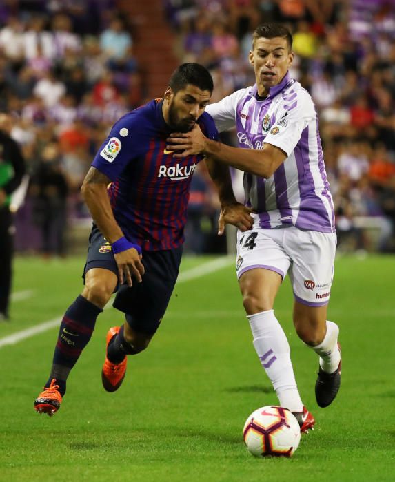 El Valladolid - Barça, en fotos