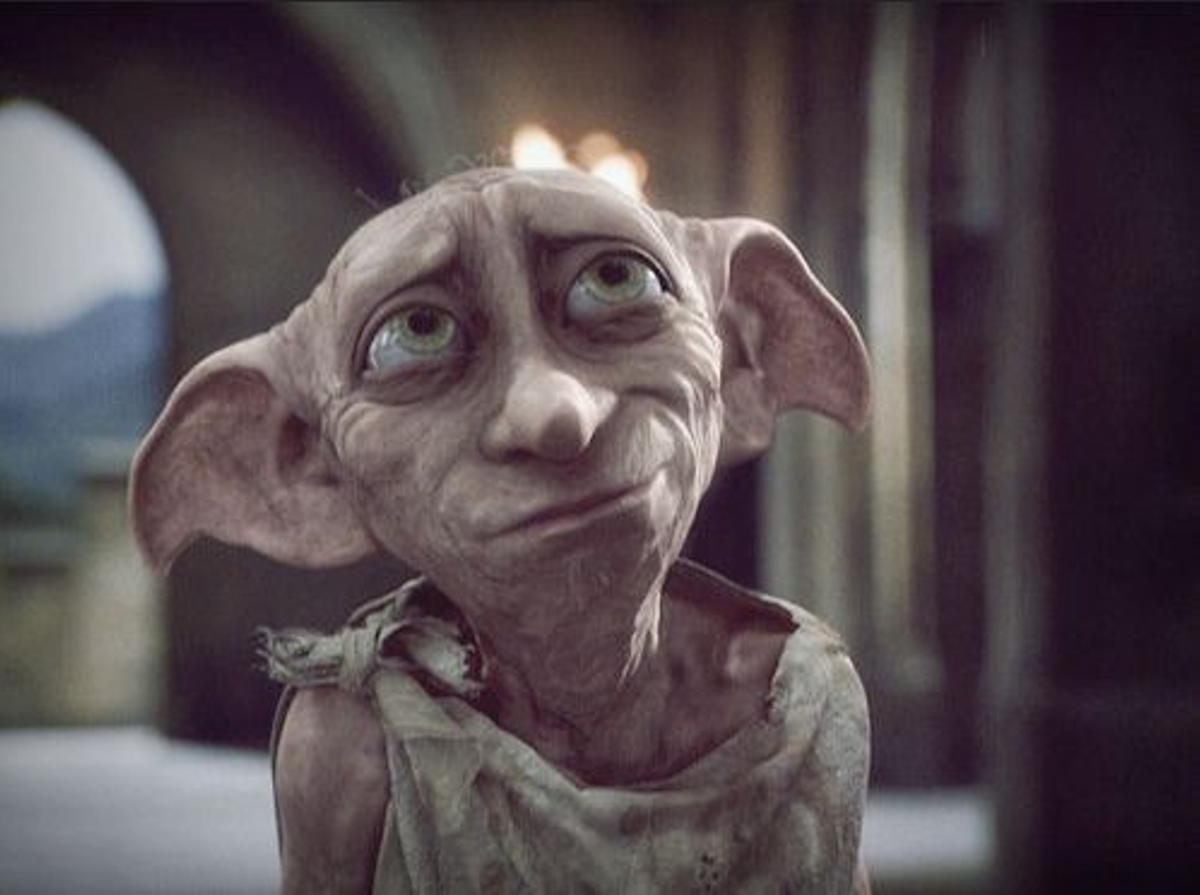 El elfo Dobby de Harry Potter.