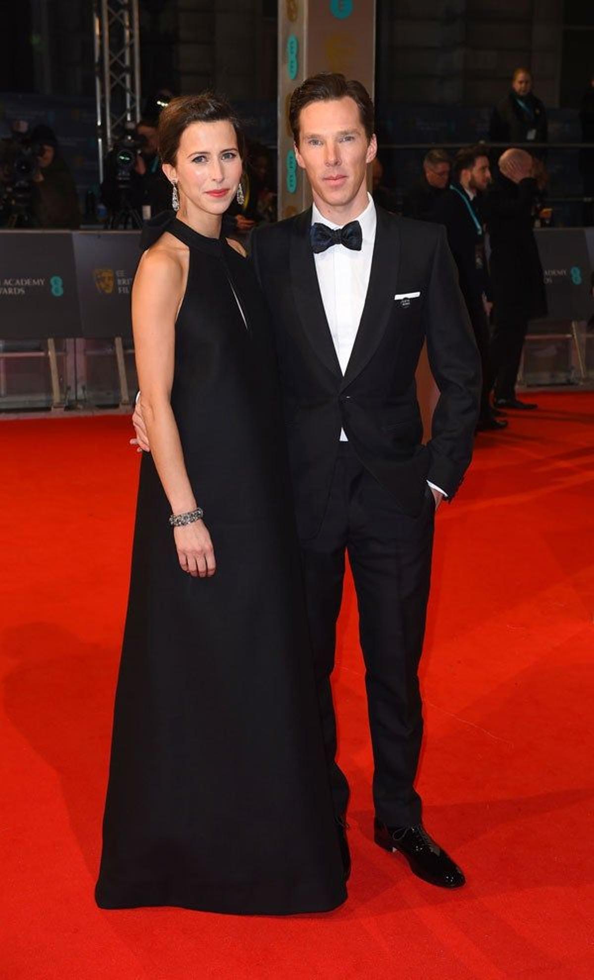 Premios BAFTA 2015: Benedict Cumberbatch y Sophie Hunter