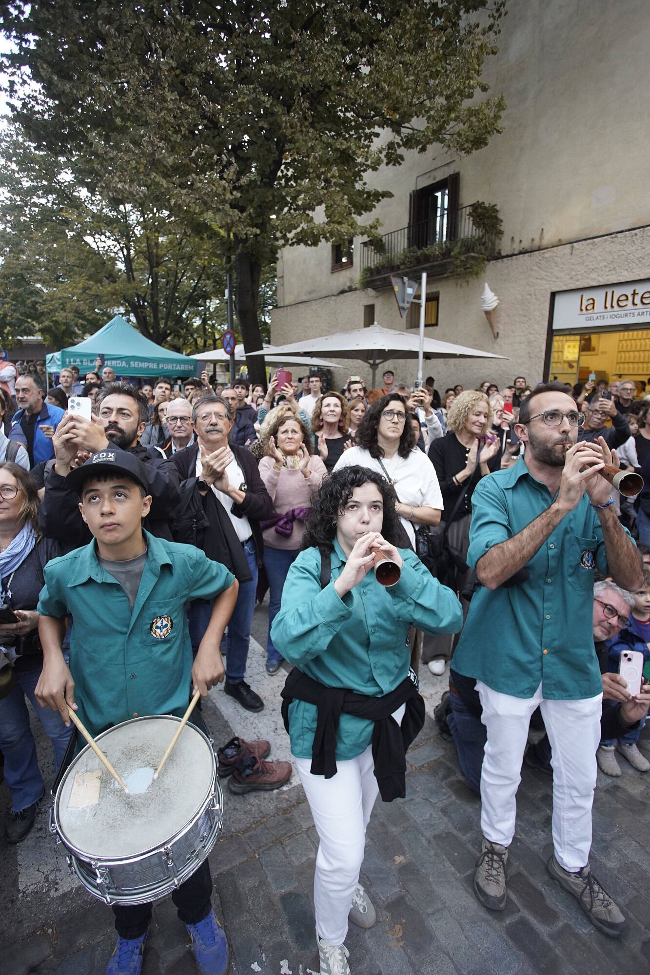 Castells de Vigília amb els Marrecs de Salt