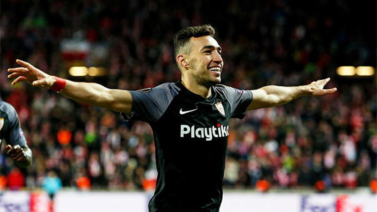 Munir se lució con un golazo estéril en el Slavia-Sevilla