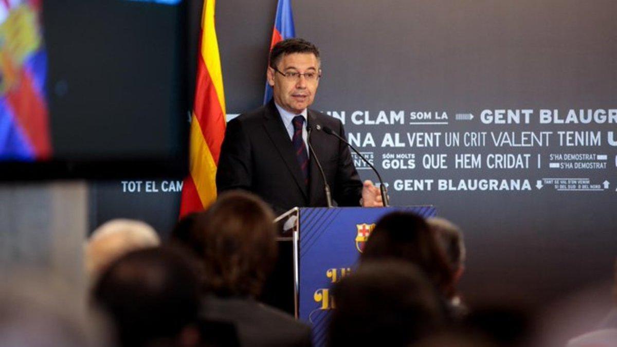 Bartomeu: &quot;El clásico se jugará&quot;