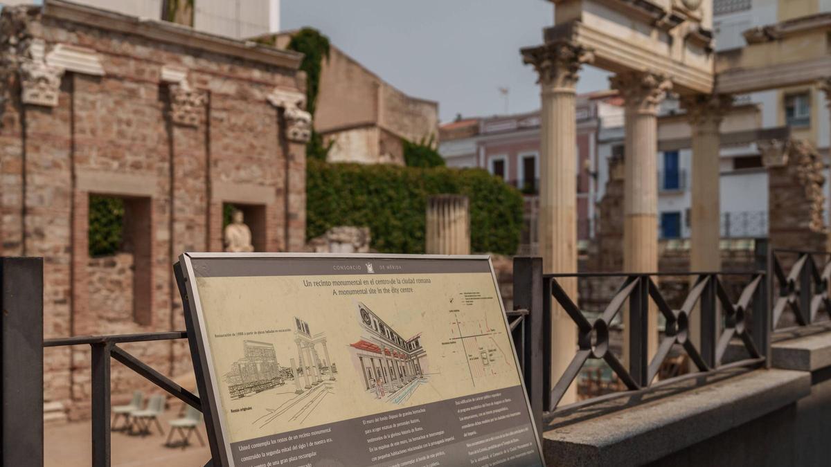 El Pórtico del Foro de Mérida.