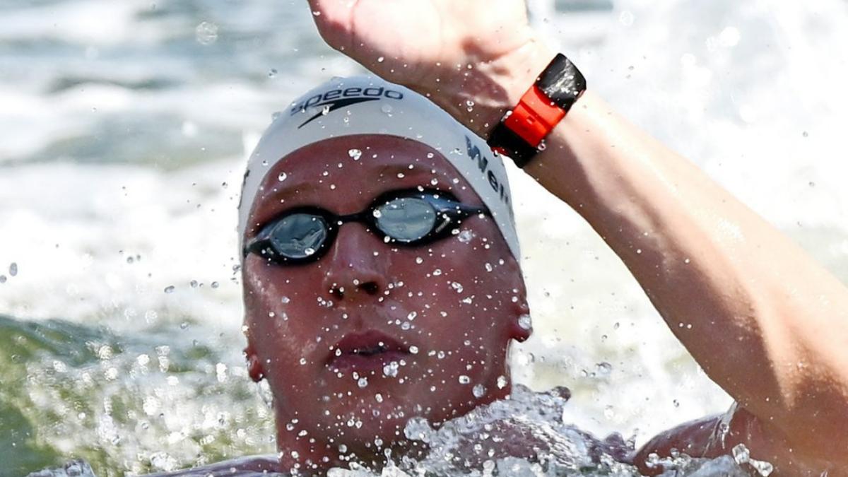 Florian Wellbrock, campeón de los 5k en Singapur