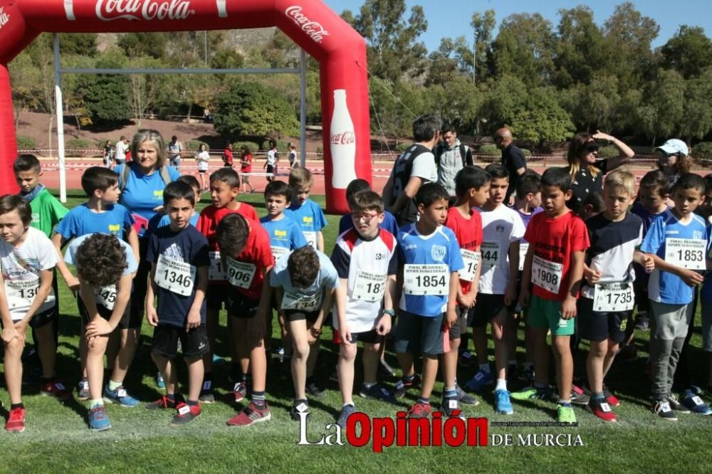 Final Cross Escolar de Lorca: Benjamin masculino