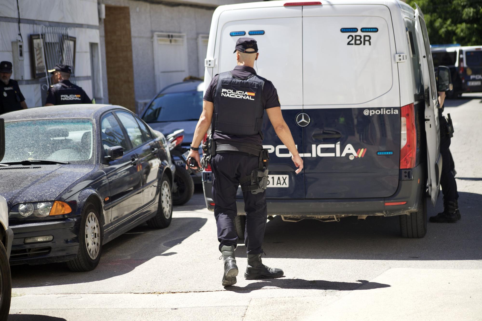 Golpe al cultivo de marihuana en Murcia: la Policía Nacional 'toma' Patiño