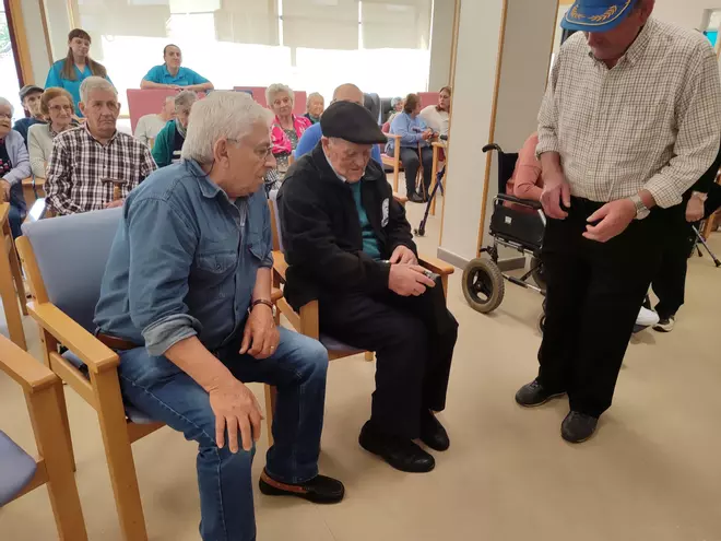 La celebración de los 100 años de Manuel González Rúa, de la familia fundadora de Rosa de los Vientos