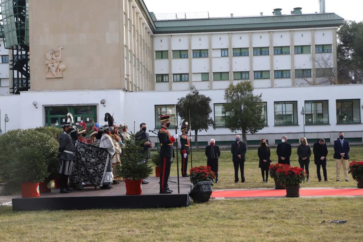 Los Reyes Magos surcan en globo el cielo de Córdoba