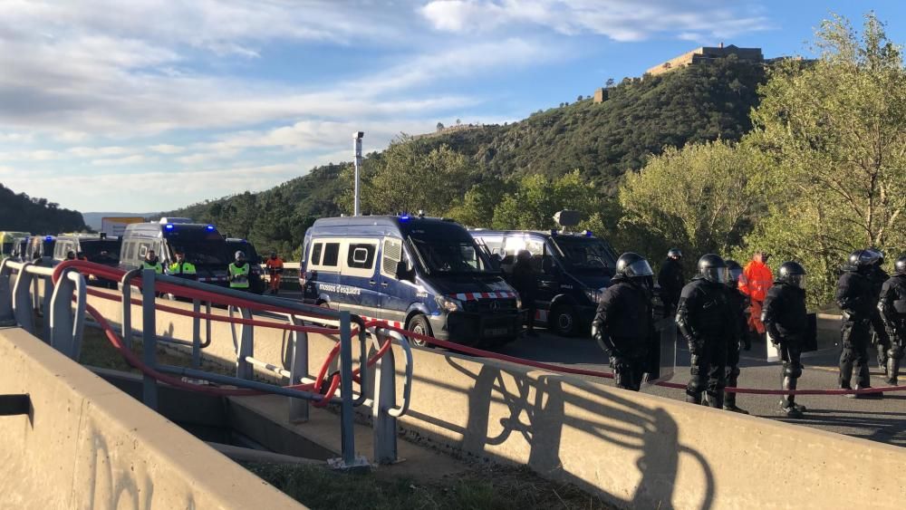 Manifestació a la frontera