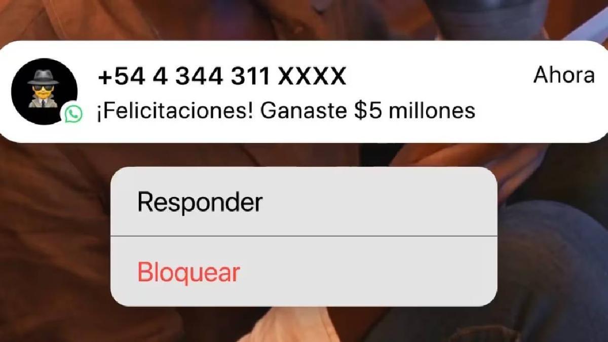 Whatsapp implementa una nueva función de bloqueo de mensajes sospechosos