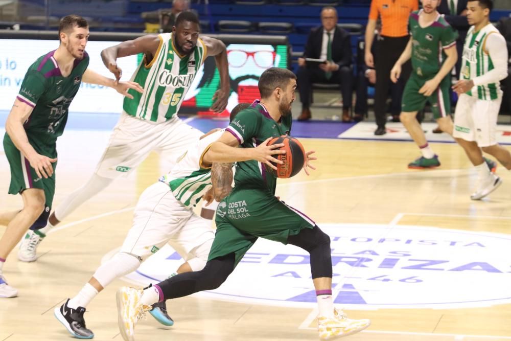 Partido de la Liga Endesa entre el Unicaja y el Real Betis