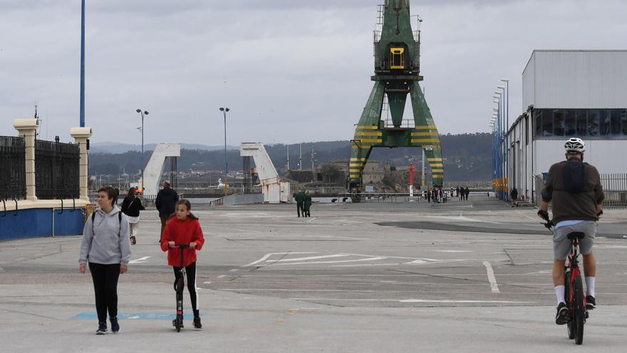 El futuro de los muelles interiores de A Coruña, en fase de reuniones “informales”