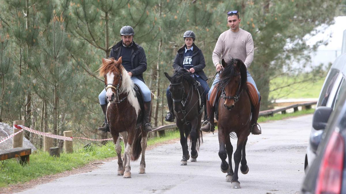 Participantes en la XIII Xuntaza Cabalar pola Costa