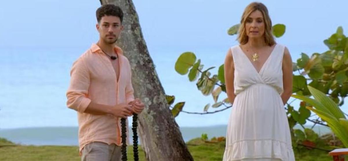 Álex con el colla del veto para el soltero favorito de Ainhoa.