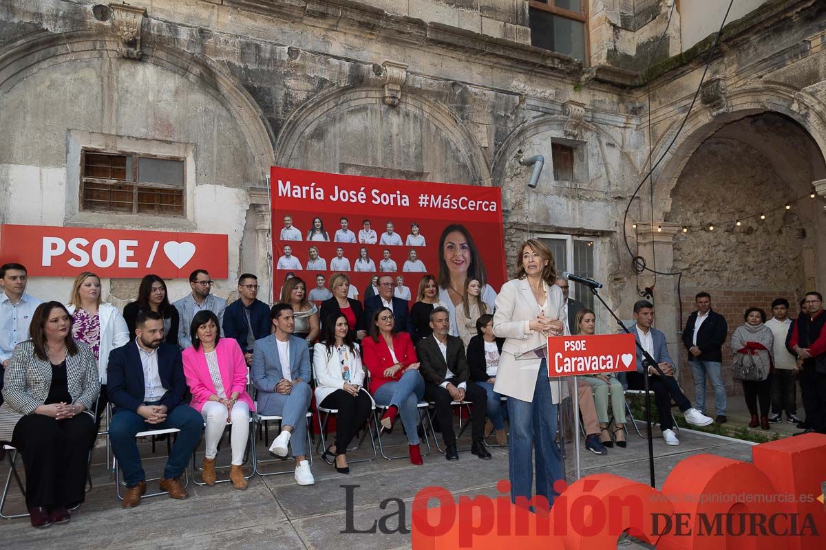 Descubre la lista del PSOE a la alcaldía de Caravaca