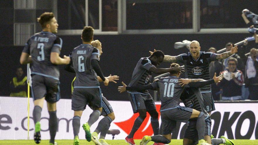 Los goles encajados no nublan el sueño del Celta