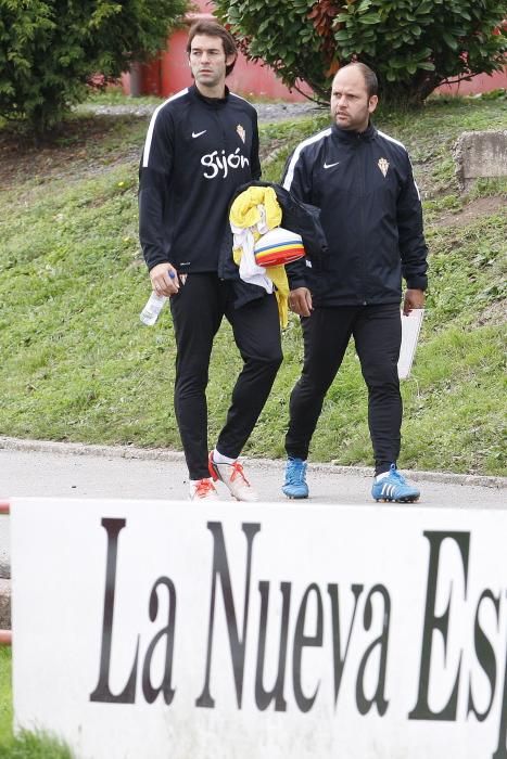 Entrenamiento del Sporting