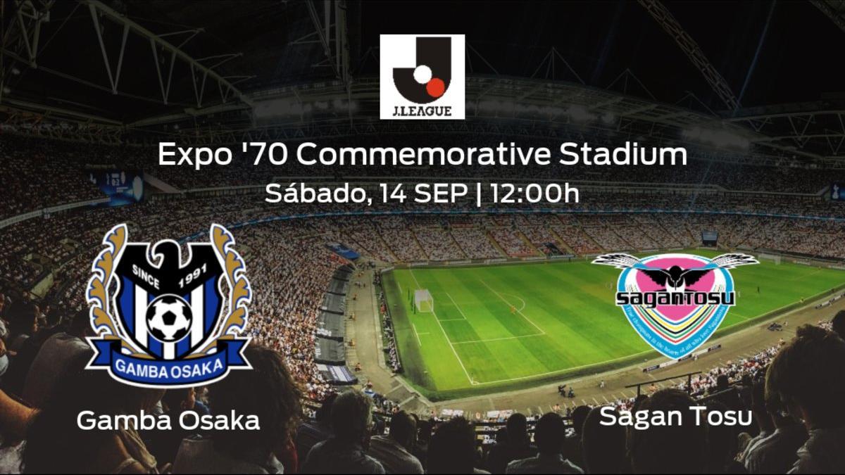 Jornada 26 de la J1 League: previa del duelo Gamba Osaka - Sagan Tosu