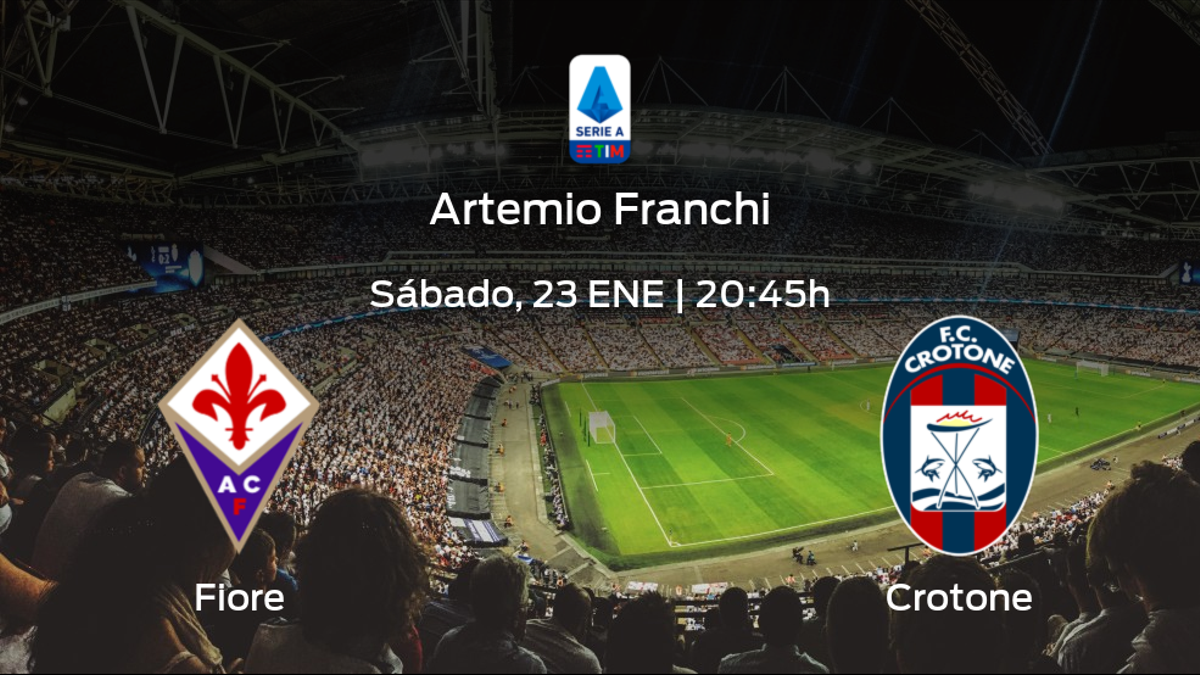 Previa del encuentro: Fiorentina - Crotone