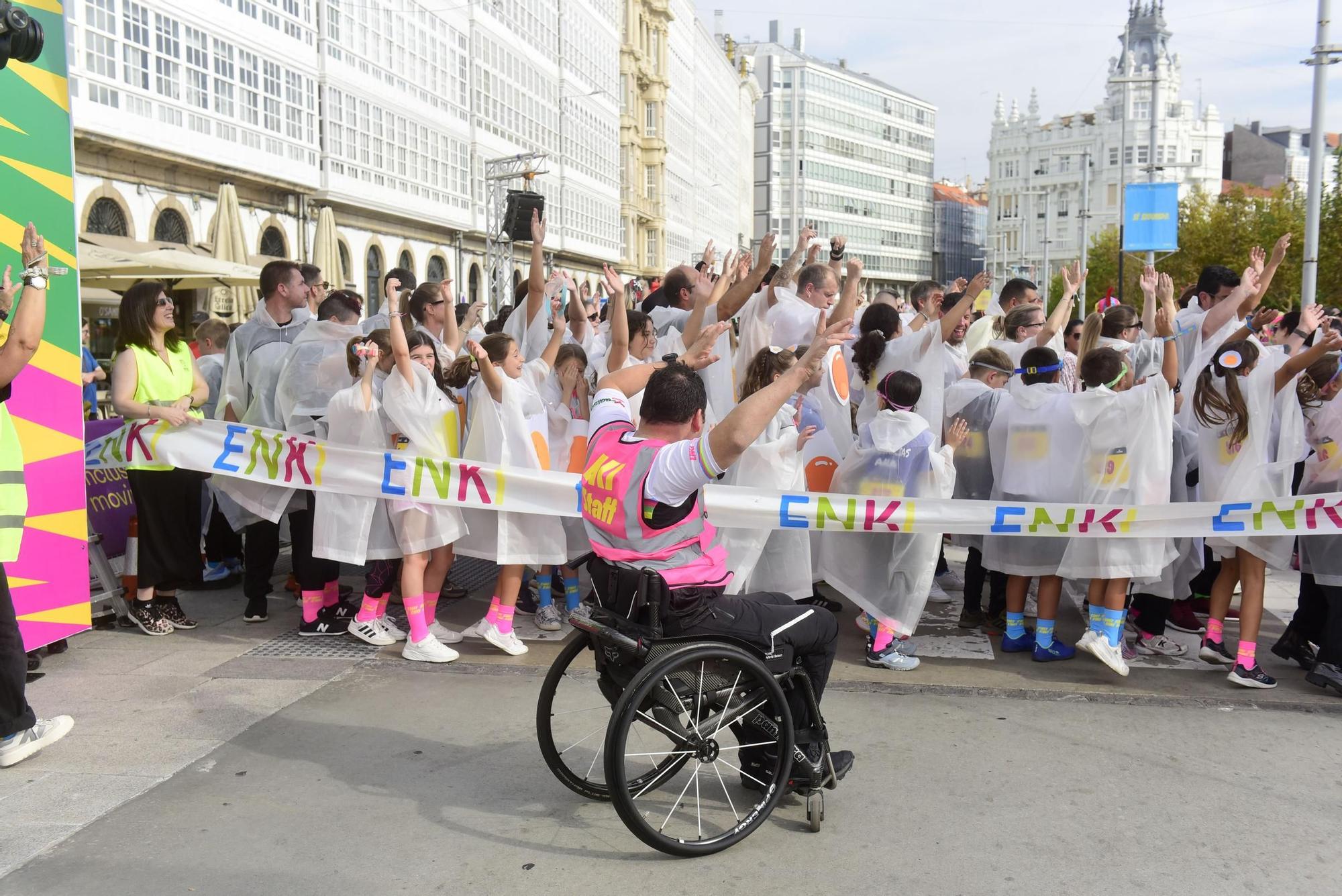 Carrera ENKI 2025 de A Coruña por la inclusión y la solidaridad