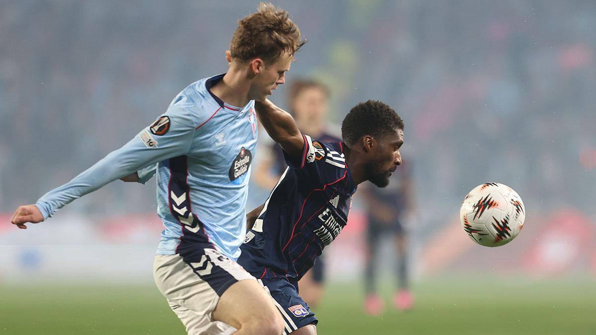 El Celta de Vigo no pudo mantener la ventaja en la ida hasta el final del partido